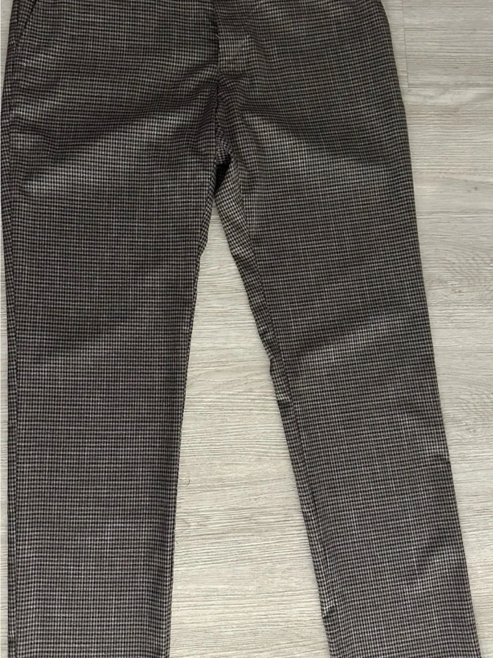 Tommy Hilfiger Brown & Black Micro-Check Chinos